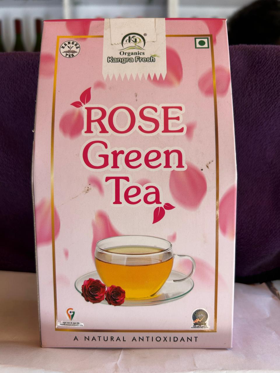 🌹 Kangra Rose Green Tea (Leaf Form)-100grams