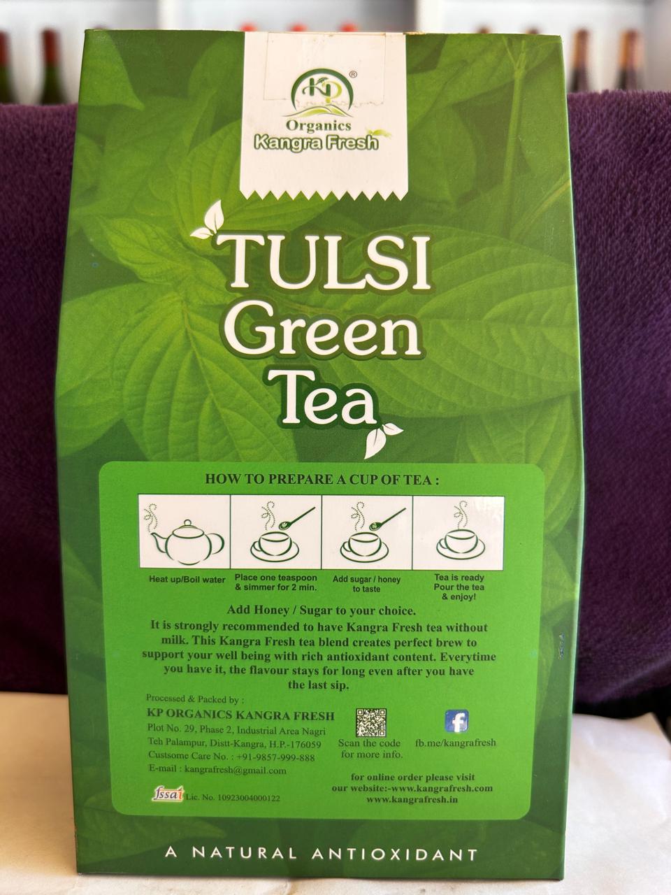 Pahari Kangra Tulsi Tea(Leaf form 100g)