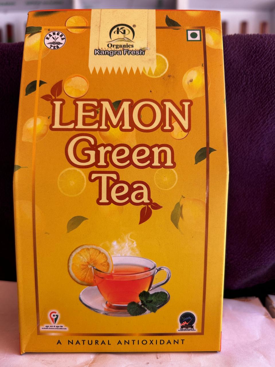 Pahari Lemon Green Tea(Leaf Form-100g)