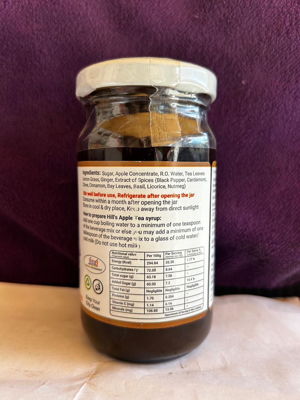 Pahari Apple Tea (Liquid Form-275g)